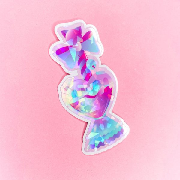 Holographic Meowgic Potions Sticker