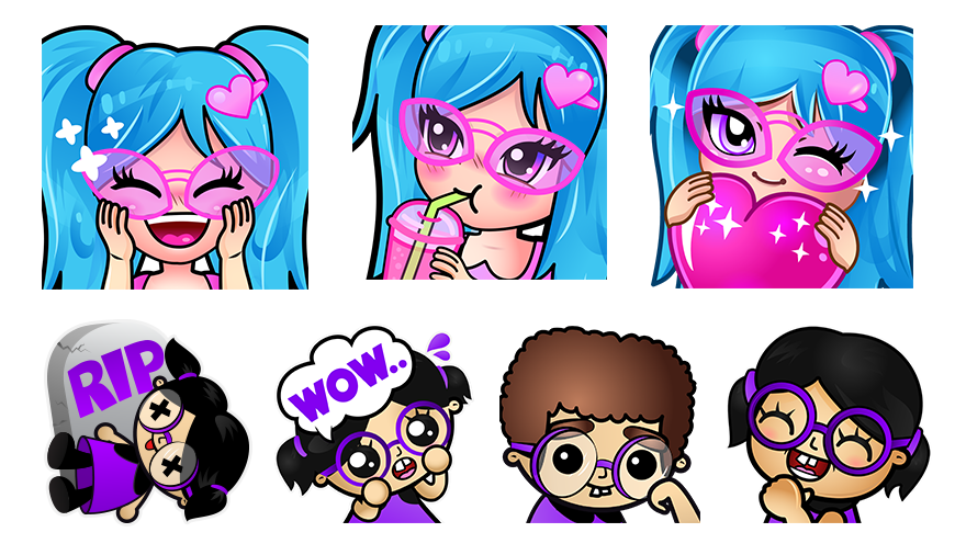 Twitch emote commissions